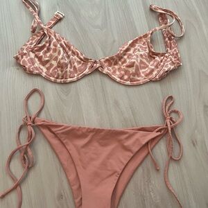 Leopard Print Bikini Set